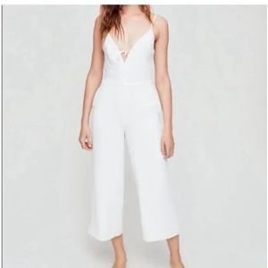 *NWT* Wilfred Isadore Culotte Wide-Leg Jumpsuit, Size 6